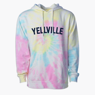Yellville Arkansas Classic Curve Premium Tie-Dye Hoodie