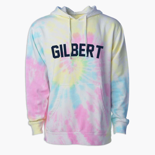 Gilbert Iowa Classic Curve Premium Tie-Dye Hoodie