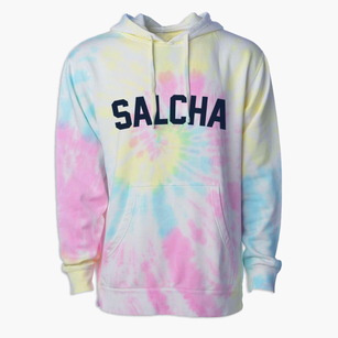 Salcha Alaska Classic Curve Premium Tie-Dye Hoodie