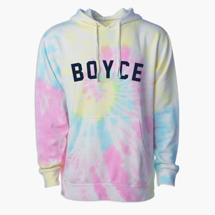 Boyce Louisiana Classic Curve Premium Tie-Dye Hoodie