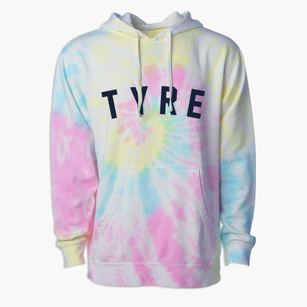 Tyre New York Classic Curve Premium Tie-Dye Hoodie