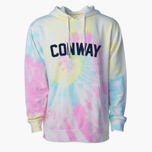 Conway Missouri Classic Curve Premium Tie-Dye Hoodie