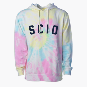 Scio Ohio Classic Curve Premium Tie-Dye Hoodie