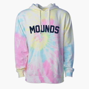 Mounds Illinois Classic Curve Premium Tie-Dye Hoodie