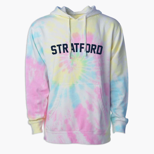 Stratford New Hampshire Classic Curve Premium Tie-Dye Hoodie