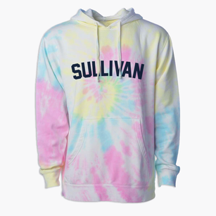 Sullivan New Hampshire Classic Curve Premium Tie-Dye Hoodie