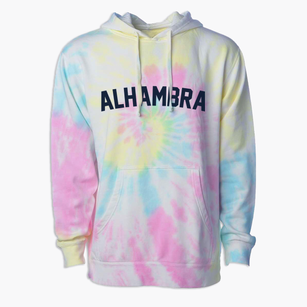 Alhambra Illinois Classic Curve Premium Tie-Dye Hoodie