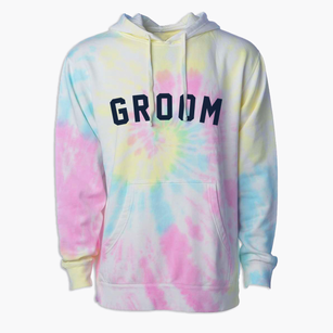 Groom Texas Classic Curve Premium Tie-Dye Hoodie