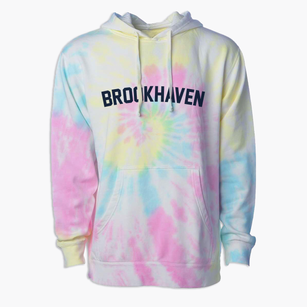 Brookhaven New York Classic Curve Premium Tie-Dye Hoodie