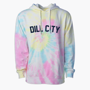 Dill City Oklahoma Classic Curve Premium Tie-Dye Hoodie