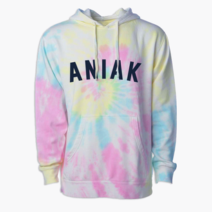 Aniak Alaska Classic Curve Premium Tie-Dye Hoodie