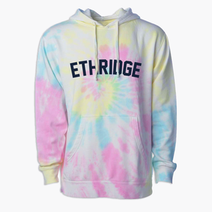 Ethridge Tennessee Classic Curve Premium Tie-Dye Hoodie