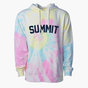 Summit South Carolina Classic Curve Premium Tie-Dye Hoodie