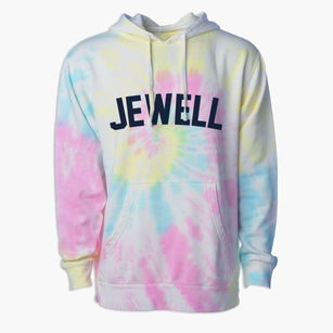 Jewell Kansas Classic Curve Premium Tie-Dye Hoodie