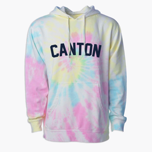 Canton Minnesota Classic Curve Premium Tie-Dye Hoodie