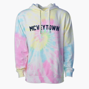 Mcveytown Pennsylvania Classic Curve Premium Tie-Dye Hoodie