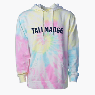 Tallmadge Ohio Classic Curve Premium Tie-Dye Hoodie