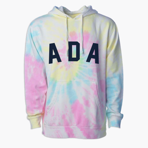 Ada Oklahoma Classic Curve Premium Tie-Dye Hoodie