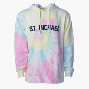 St. Michael Minnesota Classic Curve Premium Tie-Dye Hoodie