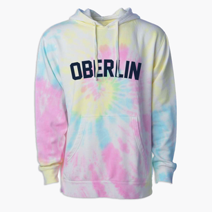 Oberlin Pennsylvania Classic Curve Premium Tie-Dye Hoodie