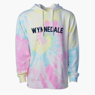 Wynnedale Indiana Classic Curve Premium Tie-Dye Hoodie