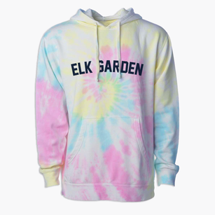 Elk Garden West Virginia Classic Curve Premium Tie-Dye Hoodie
