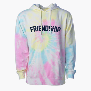 Friendship Ohio Classic Curve Premium Tie-Dye Hoodie