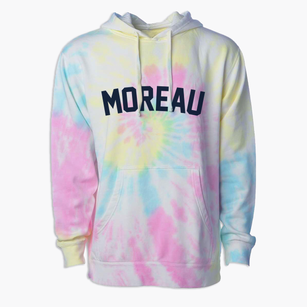 Moreau New York Classic Curve Premium Tie-Dye Hoodie