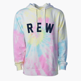 Rew Pennsylvania Classic Curve Premium Tie-Dye Hoodie
