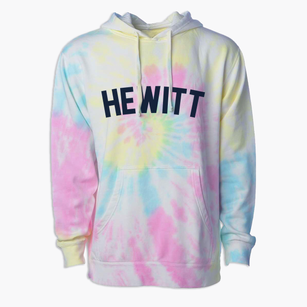 Hewitt Texas Classic Curve Premium Tie-Dye Hoodie