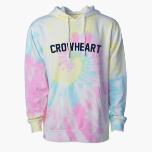 Crowheart Wyoming Classic Curve Premium Tie-Dye Hoodie