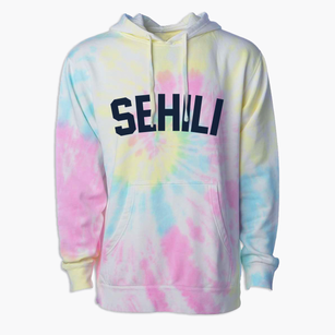 Sehili Arizona Classic Curve Premium Tie-Dye Hoodie