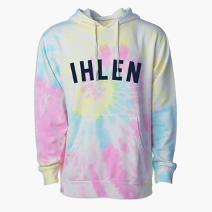 Ihlen Minnesota Classic Curve Premium Tie-Dye Hoodie