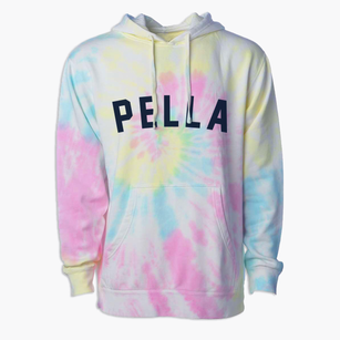 Pella Iowa Classic Curve Premium Tie-Dye Hoodie