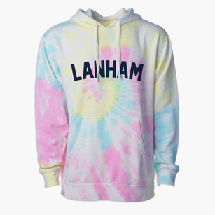 Lanham Maryland Classic Curve Premium Tie-Dye Hoodie