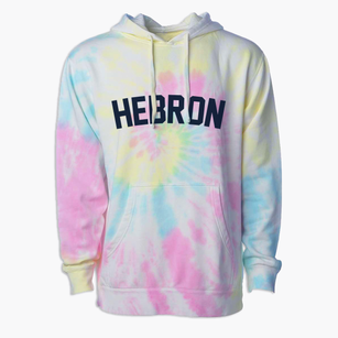 Hebron Connecticut Classic Curve Premium Tie-Dye Hoodie