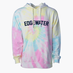 Edgewater Maryland Classic Curve Premium Tie-Dye Hoodie