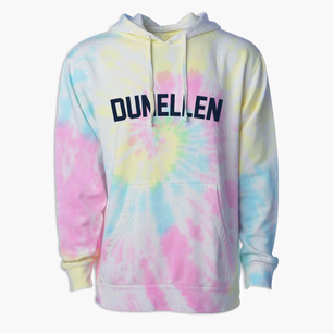 Dunellen New Jersey Classic Curve Premium Tie-Dye Hoodie
