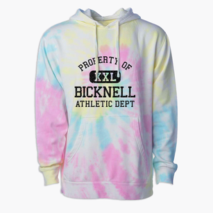 Bicknell Indiana Athletic Dept Premium Tie-Dye Hoodie
