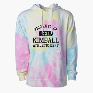Kimball Minnesota Athletic Dept Premium Tie-Dye Hoodie
