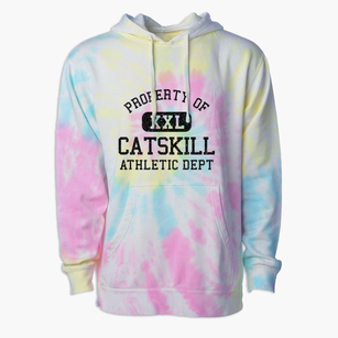 Catskill New York Athletic Dept Premium Tie-Dye Hoodie