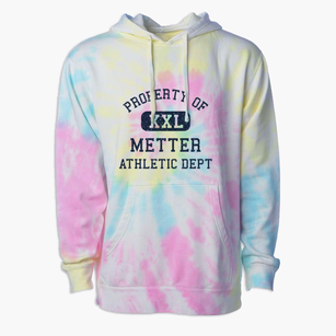 Metter Georgia Athletic Dept Premium Tie-Dye Hoodie