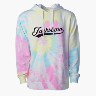 Jacksboro Texas Vintage Team Premium Tie-Dye Hoodie
