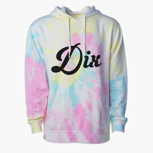 Dix New York Vintage Team Premium Tie-Dye Hoodie