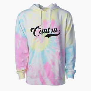 Canton Texas Vintage Team Premium Tie-Dye Hoodie