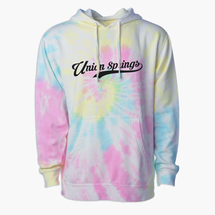Union Springs Alabama Vintage Team Premium Tie-Dye Hoodie