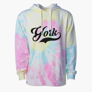 York New York Vintage Team Premium Tie-Dye Hoodie