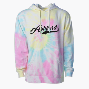 Ashford Alabama Vintage Team Premium Tie-Dye Hoodie