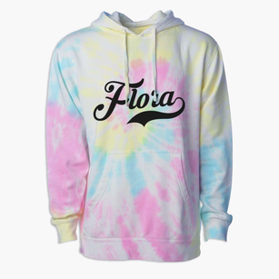 Flora Indiana Vintage Team Premium Tie-Dye Hoodie