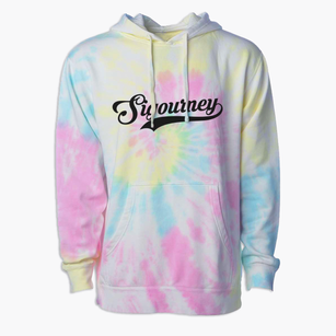 Sigourney Iowa Vintage Team Premium Tie-Dye Hoodie